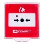 Avisador de Incendio Manual Convencional 24 VCC Rojo