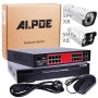 Combo NVR T-DN5016H1-HJ + switch PoE + 16 cámaras 5MP
