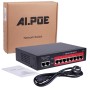 Combo NVR T-DN5016H1-HJ + switch + cámaras PTZ y 8MP