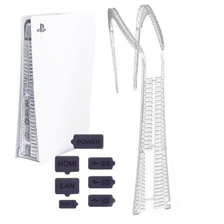Funda protectora plástica para consola PS5
