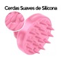 Masajeador capilar de silicona para cuero cabelludo