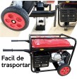 Grupo electrógeno 6.5kW a gas y gasolina, 220V
