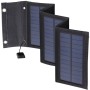 Panel solar portátil plegable 15W impermeable