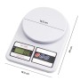 Balanza Digital de Cocina 10KG con Función Tara