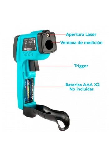 Benetech GM550F Thermal Leak Detector Laser Digital Thermometer Non-Contact Indu - Foto 3