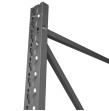 Estantería rack 250x80 cm, 4 niveles, 300 kg por nivel
