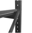 Estantería rack 250x80 cm, 4 niveles, 300 kg por nivel