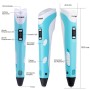 Lápiz 3D Duaitek con pantalla OLED, boquilla 0.7mm