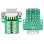 Conector DB9 breakout sin soldar, terminales a tornillo