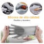 Guantes de silicona multiuso, resisten -40°C a 230°C