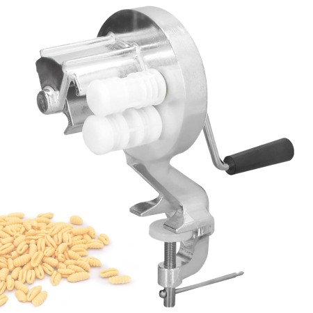 Máquina manual para pasta cavatelli, acero inoxidable