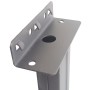 Viga para rack metálico 300 kg y 150 cm, sin tornillos