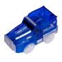 Pista de auto con luz flexible, 90 piezas, 1 auto