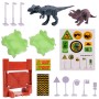 Pista de dinosaurios con autos, 140 piezas, +3 años