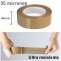 Combo 6 Cintas Adhesivas Embalaje 48mm 35 Micrones