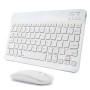 Kit teclado y mouse inalámbrico Bluetooth, slim