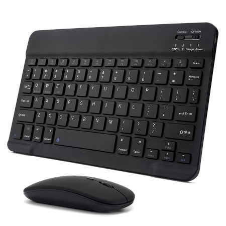 Kit teclado y mouse inalámbrico Bluetooth, slim