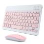 Kit teclado y mouse inalámbrico Bluetooth, slim