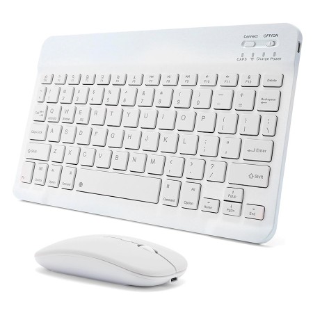 Kit teclado y mouse recargable Bluetooth, slim