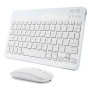 Kit teclado y mouse recargable Bluetooth, slim