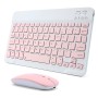 Kit teclado y mouse recargable Bluetooth, slim