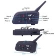 Intercomunicador EJEAS V6-Pro, 800 m y 12 horas de uso