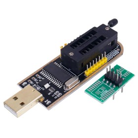 Programador CH341A con zócalo ZIF para EEPROM y BIOS