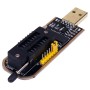 Programador CH341A con zócalo ZIF para EEPROM y BIOS