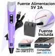 Lápiz impresor 3D para filamentos ABS y PLA