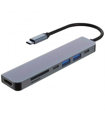 Hub USB-C Multipuerto 7 en...