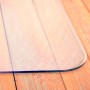 Protector antirayas para piso, PVC, 117x152 cm