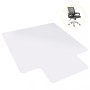 Protector antirayas para piso, PVC, 117x152 cm