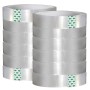 Combo 12 Cintas Adhesivas 24mm 100 metros reales 40 micrones