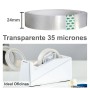 Combo 12 Cintas Adhesivas 24mm 100 metros reales 40 micrones