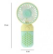 Mini Ventilador USB Recargable de Bolsillo 12x6 cm