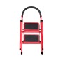 Escalera plegable de acero, 2 escalones, 100 kg