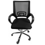 Silla ergonómica ajustable con soporte lumbar