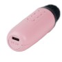 Parlante Bluetooth karaoke con 2 micrófonos