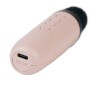 Parlante Bluetooth karaoke con 2 micrófonos