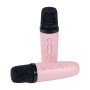 Parlante Bluetooth karaoke con 2 micrófonos