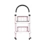 Escalera plegable de acero, 2 escalones, 100 kg