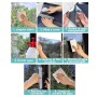 Film protector solar UV400 SOLAX, plateado