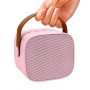 Parlante Bluetooth karaoke con 2 micrófonos