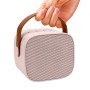 Parlante Bluetooth karaoke con 2 micrófonos