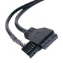 Panel frontal 3.5 pulgadas con USB 3.0 y audio