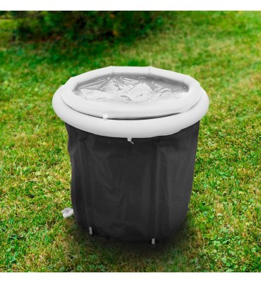 Bañera de hielo inflable...