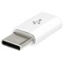 Adaptador Micro USB hembra a USB-C macho reversible