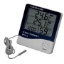 Reloj termohigrómetro con sonda exterior de 95 cm