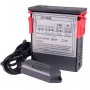 Termostato 12V doble sensor: temperatura y humedad, relé 10A