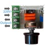 Regulador dimmer TRIAC 2000W, entrada 110-250V